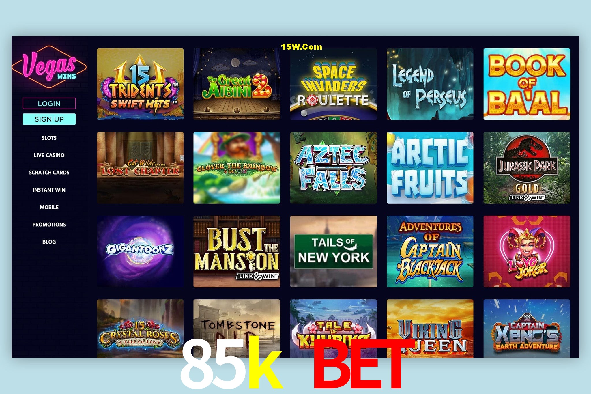 Seasonal Promotions 85k bet
